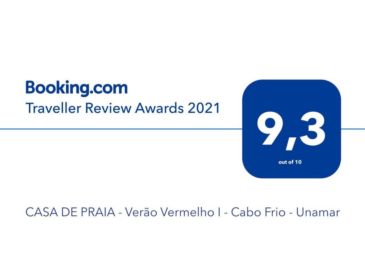 Casa De Praia - Verao Vermelho I - Cabo Frio - Unamar Dış mekan fotoğraf